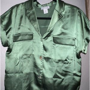 Rachel Zoe Short Sleeve Button-Up